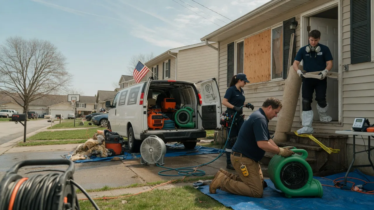 Water Damage Restoration in Spencerville, MD near me